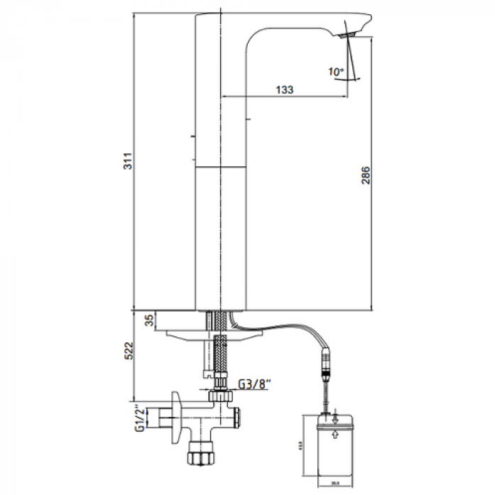    E.C.A. Photocell 108108036EX