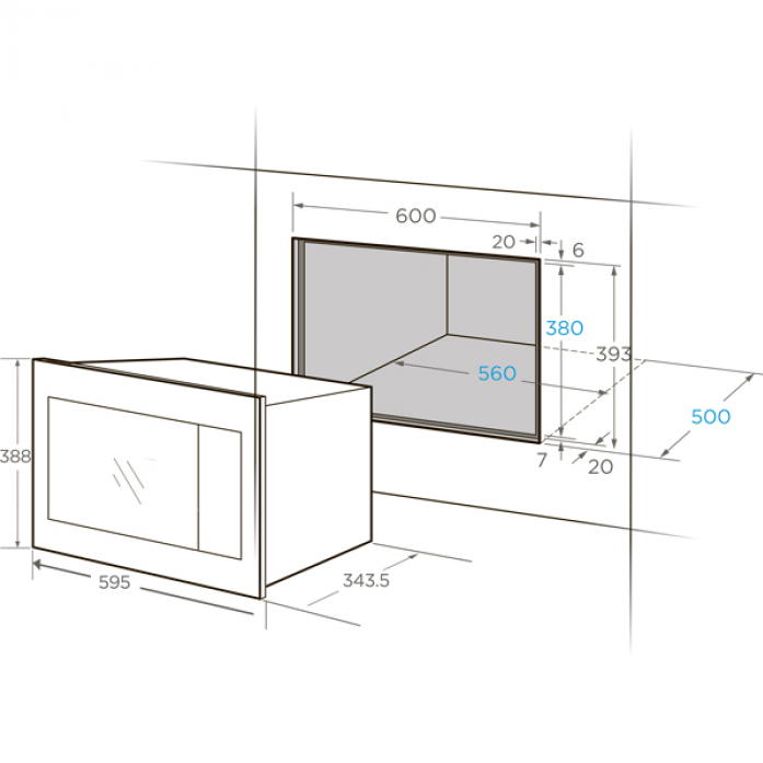    Midea MI9252RGB-B