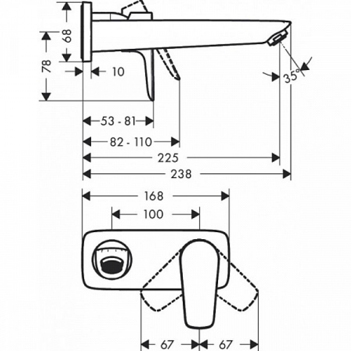    Hansgrohe Talis E 71734990