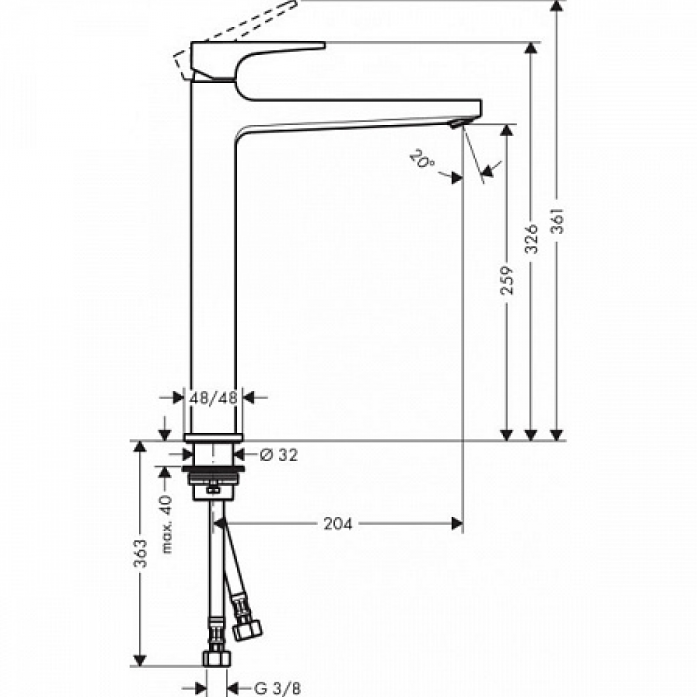    Hansgrohe Metropol 32512990 