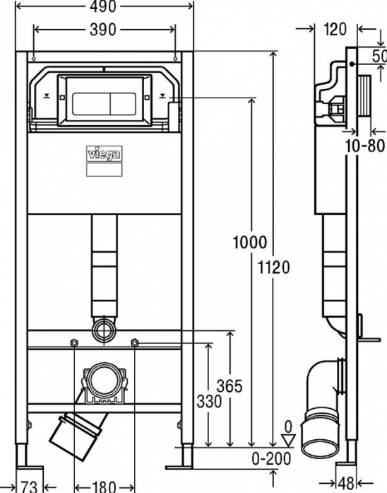     Viega Set Prevista Dry 792824