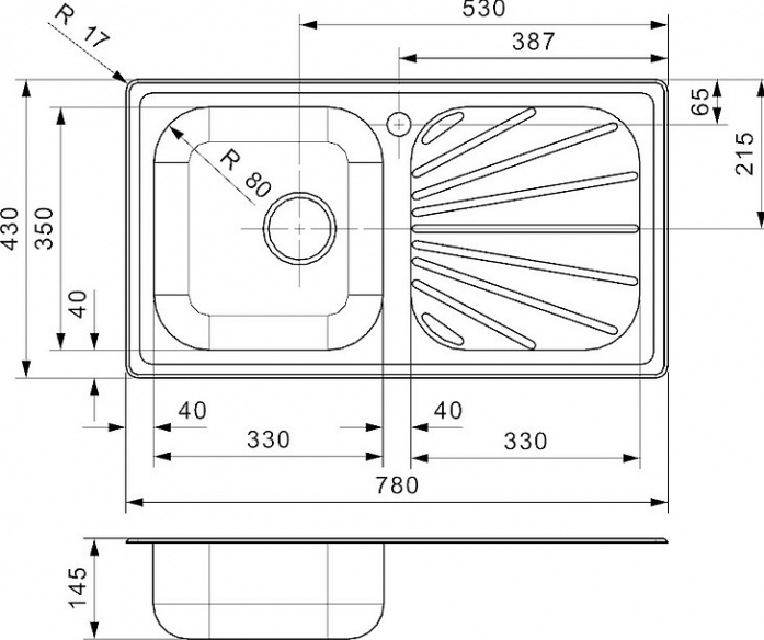  Reginox Beta 10 LUX OKG box 43998