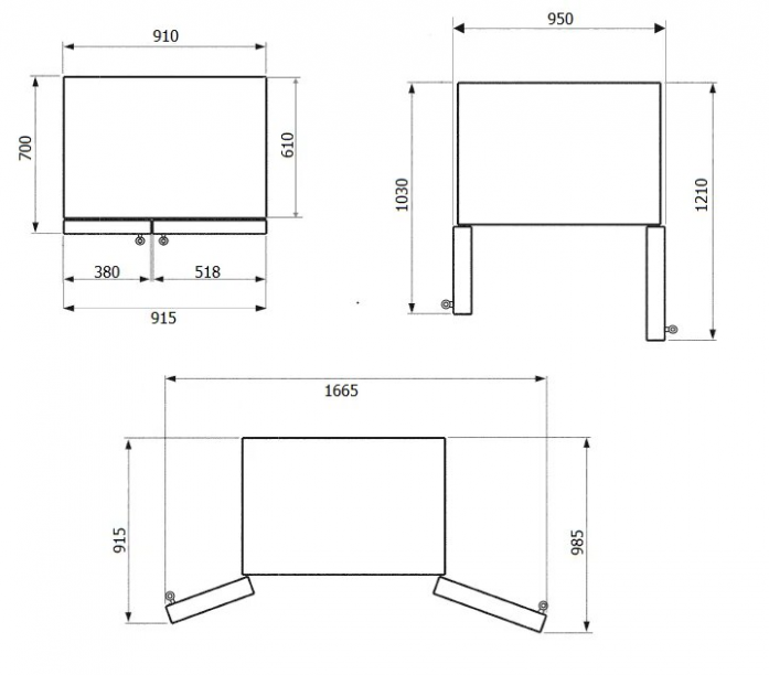  Side-by-Side KUPPERSBERG NSFD 17793 C