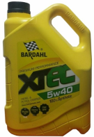 Масло моторное Bardahl XTEC 5W40 синтетическое 5 л 36343