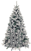  Royal Christmas Flock Tree Promo PVC Hinged 150  164150