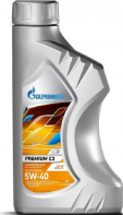 Масло моторное синтетическое Gazpromneft Premium C3 5W40 1 л 253142232