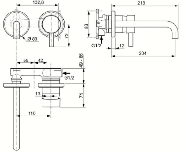    Ideal Standard Ceraline A6938AA