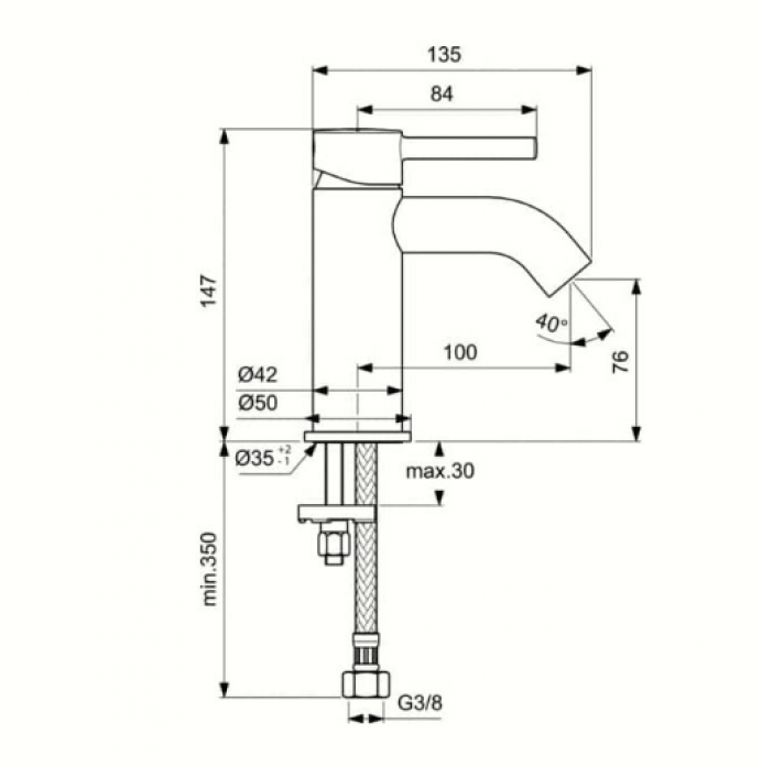    Ideal Standard Ceraline BC268AA 