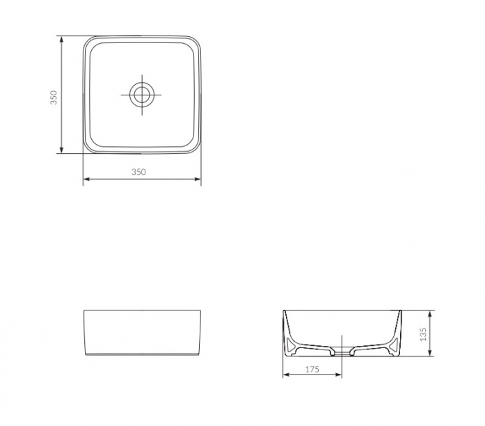  Cersanit Crea 35 P-UM-CRE35/1-oc-S