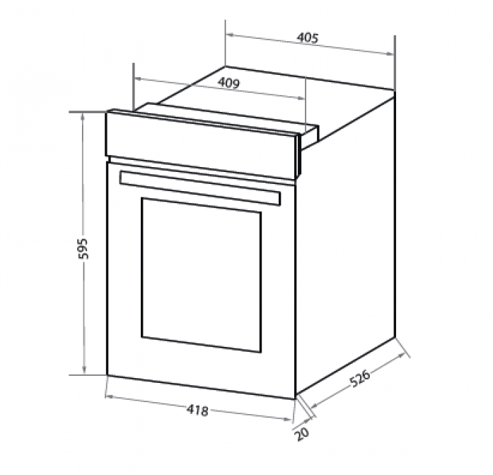    Homsair OEF451WH