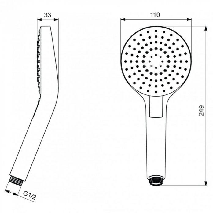   Ideal Standard Idealrain Evo Round L3 B2231AA