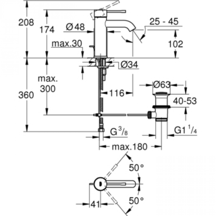    GROHE Essence 23589GL1