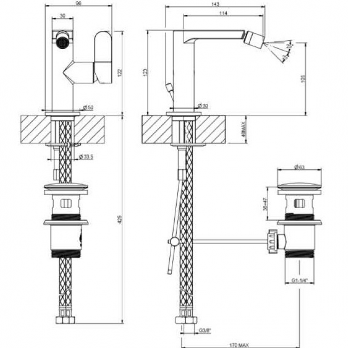    Gessi Via Bagutta 35807-031