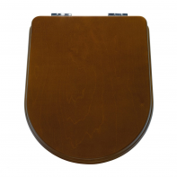 Крышка-сиденье деревянное Gala Noble 5161185 soft close орех