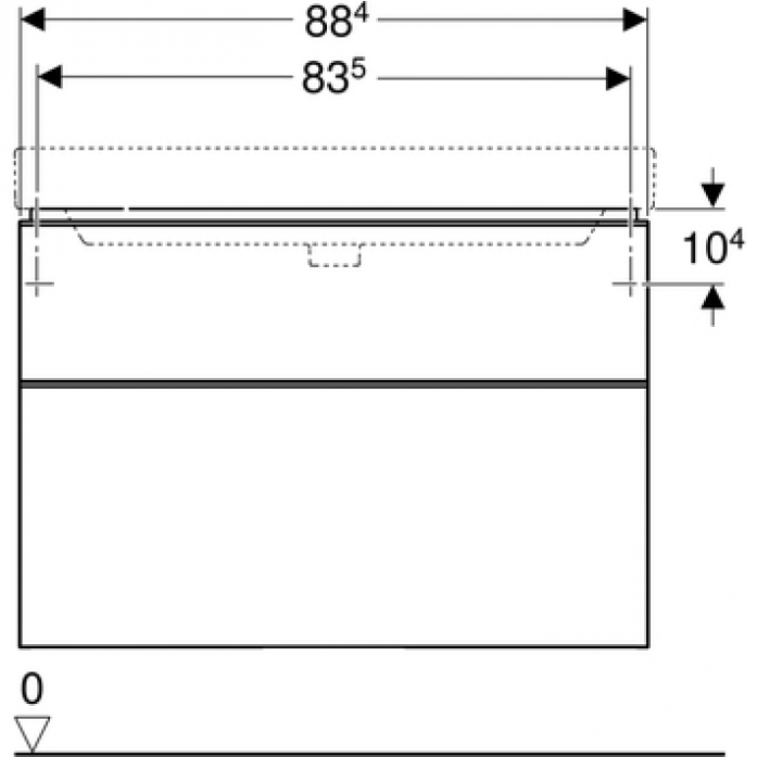    Geberit Smyle Square 500.354.00.1  