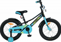 Велосипед Novatrack 14 детский (2020) количество скоростей 1 рама сталь черный 143VALIANT.BK9