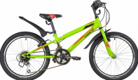 Велосипед Novatrack 20 подростковый Racer (2020) скоростей 12 рама зеленый 20SH12V.RACER.GN20