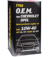   MANNOL 7702 O.E.M. for Chevrolet Opel 10W40 4  4080