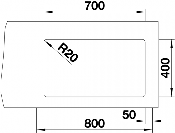   Blanco Etagon 700-U Silgranit PuraDur 525167 