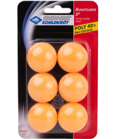 Мячи для настольного теннисаt Donic 3* Avantgarde оранжевый (6 шт)