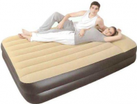 Надувная кровать со встр. насосом Relax High raised air bed queen 27229EU