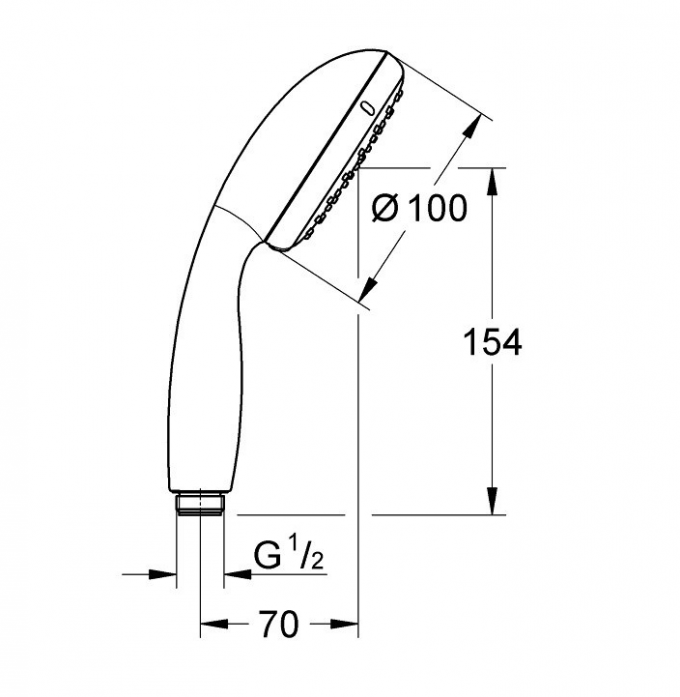   GROHE New Tempesta 26161001 