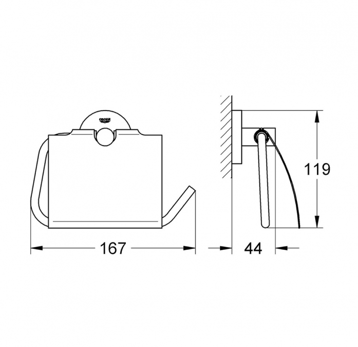    GROHE ESSENTIALS 40367GN1   