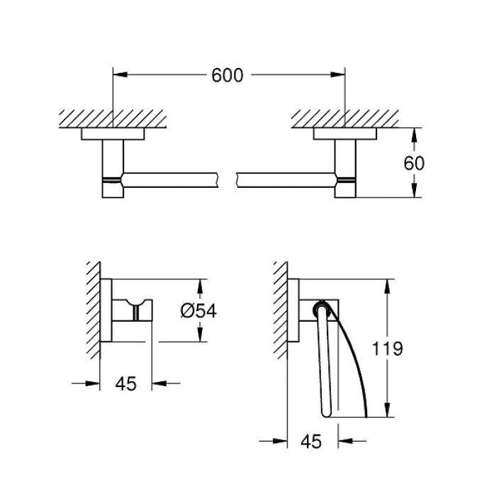   GROHE Essentials 40775001 