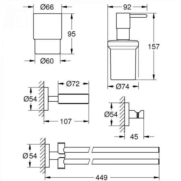   GROHE Essentials 40846001 