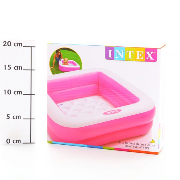 Детский бассейн надувной Intex Малыш 85*85*23см 57100