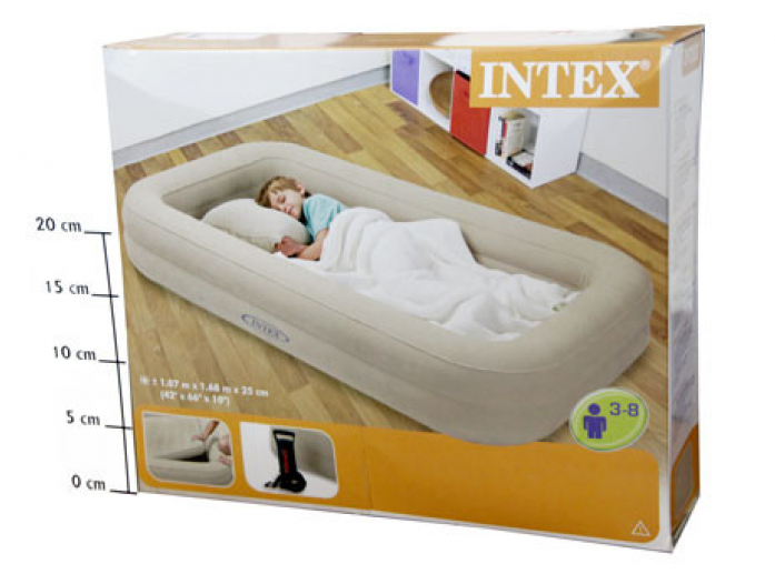 Кровать надувная детская Intex Kidz Travel 107*168*25см 66810