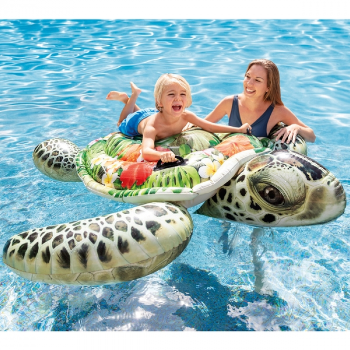 Надувной плот Intex Зеленая морская черепаха 191х170 см 57555