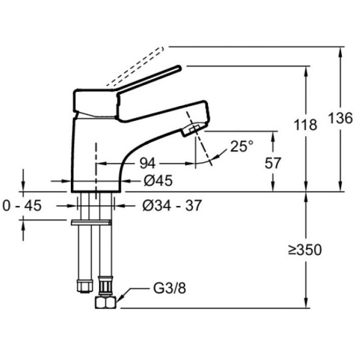    Jacob Delafon EO E24158RU-CP 