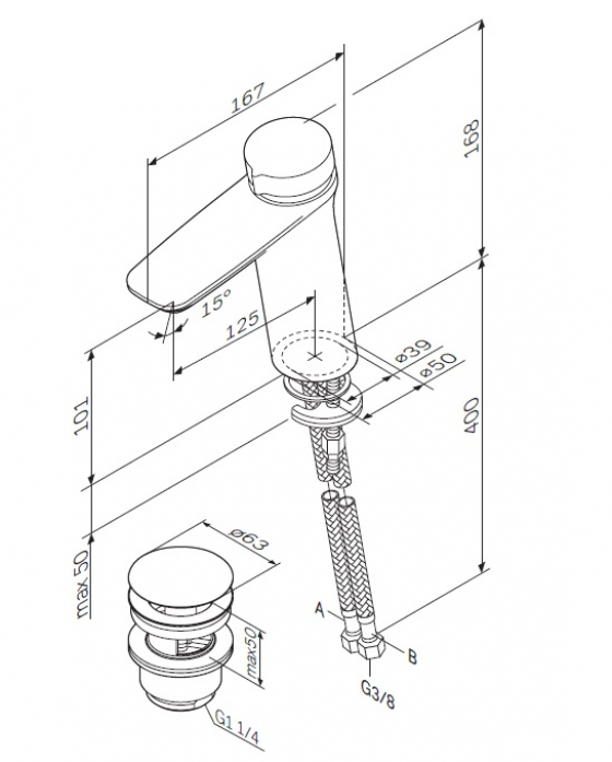    Am.Pm Inspire 2.0 F50A02500 