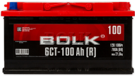 Аккумулятор BOLK 100 А/ч прямая L+ EN750 А 353x175x190 AB 1001