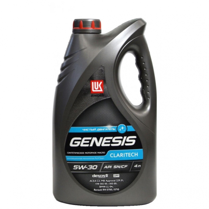 5w30 sn масло genesis. Genesis Claritech 5w-30. Лукойл Genesis Claritech 5w-30 4 л. Lukoil Genesis Claritech 5w-30. Лукойл Genesis Claritech 5w-30 dexos2.