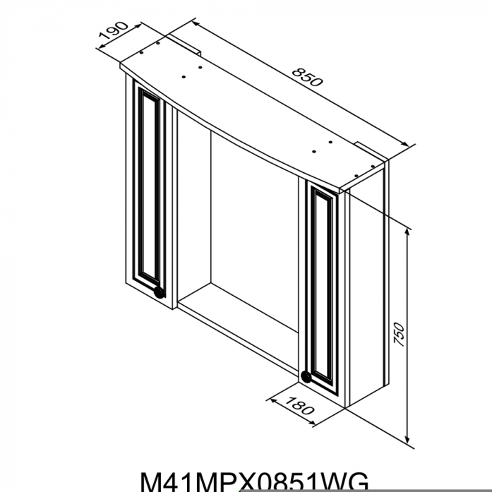   Damixa Palace One M41MPX0851WG  