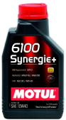 Масло моторное MOTUL 6100 Synergie+ SAE 10w40 1л 108646/24759