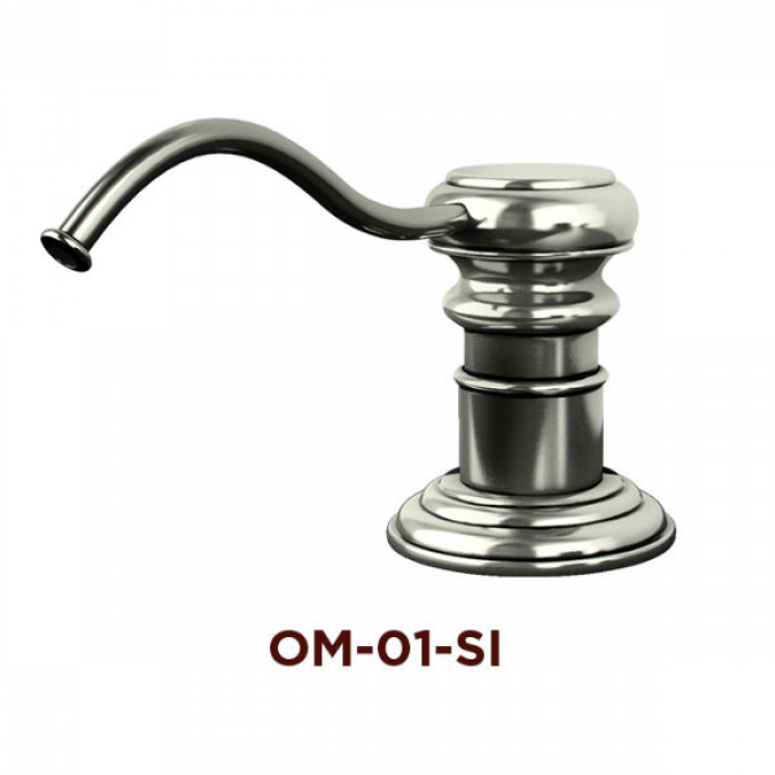 Дозатор Omoikiri ОМ-02-SI серебро 4995009