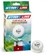 Мячи для настольного тенниса StartLine Club Select (1 звезда) 6шт 8331