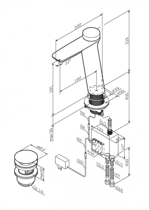     Am.Pm Inspire 2.0 F50A93400 