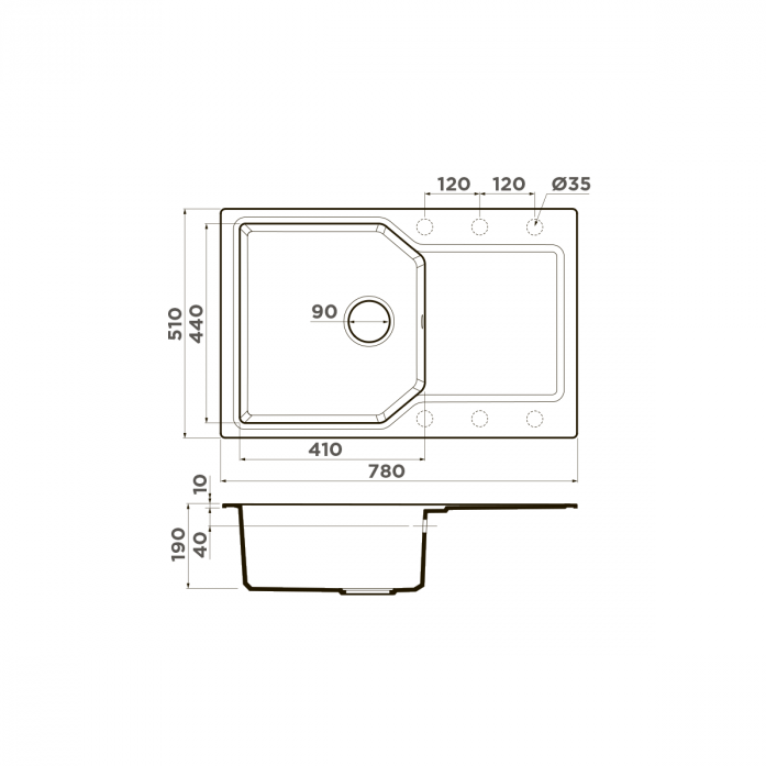   Omoikiri Yonaka 78-BE  4993702