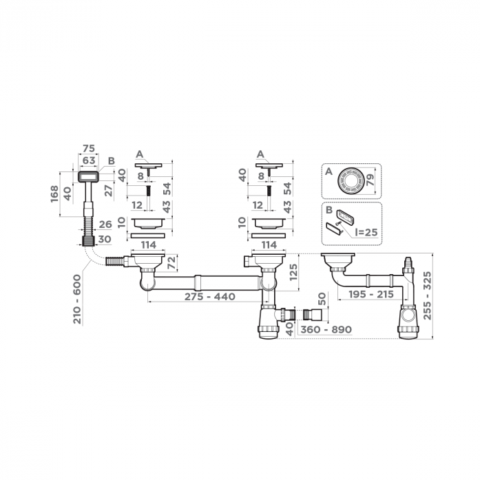    Omoikiri WK-1.5-IN