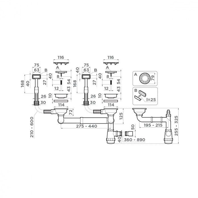    Omoikiri WK-2C-IN 4956476