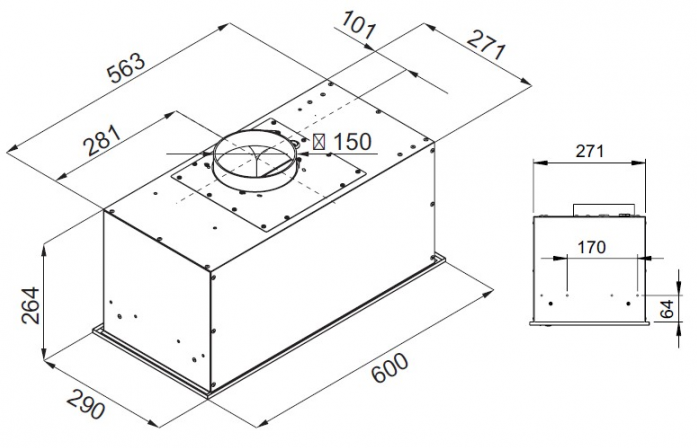   Kuppersberg IBOX 60 X 6133