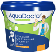 Средство для понижения уровня pH воды AquaDoctor pH Минус 1 кг AQ16984