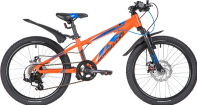 Велосипед Novatrack Extreme 20" 7 Disc оранжевый 20AH7D.EXTREME.OR20