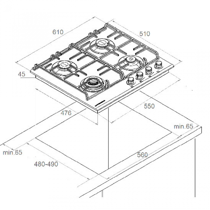    Kuppersberg FS 601 C Bronze