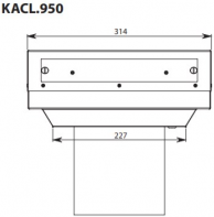 Угольно-цеолитный фильтр Falmec Carbon-Zeo (для Gruppo Incasso) KACL.950