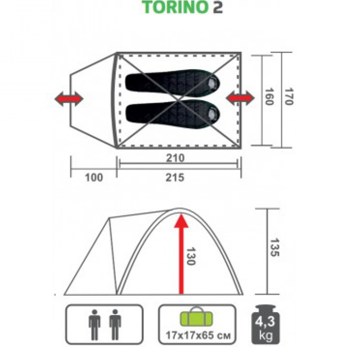  Premier Fishing Torino-2 PR T-2 (000061490)